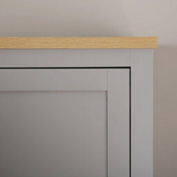 Wiltshire Double Wardrobe - Grey - thumbnail 4
