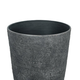 Beliani  Plant Pot Camia 43 Cm Black - thumbnail 4