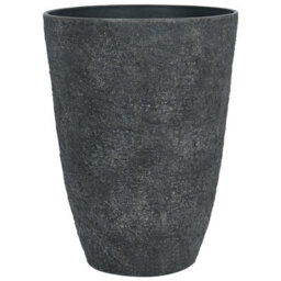 Beliani  Plant Pot Camia 43 Cm Black
