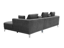 DS Living The 3 Seater Nova Lounger Left Corner Sofa In Grey Or Cream - thumbnail 6
