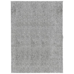 Berkfield Shaggy Rug Pamplona High Pile Modern Grey 140X200 Cm - thumbnail 2
