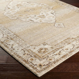 Livabliss Fifth Avenue-Vintage Brown Off-White Grey Traditional Boho Fringe Living Dining Bedroom Rug 152 X 225 Cm Easy Care, Non Shedding - thumbnail 6