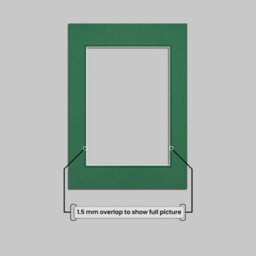 Ak Frames 14X11 Emerald Picture Mounts To Fit 10X8 Aperture Size - Mount Board Only (No Frame Included) - thumbnail 4