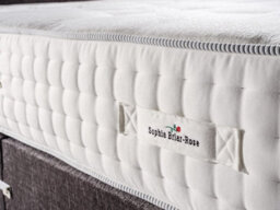 Divan Base Direct Sophia Briar-Rose Annabelle 1000 Pocket Sprung Bed Set 5Ft King Large End Drawer- Linoso Chocolate - thumbnail 4