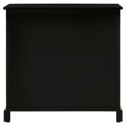 Orsina Timeless Design Black Wooden Sideboard, Spacious Sideboard For Livingroom, Durable Sideboard Cabinet - thumbnail 5