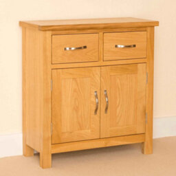 Newlyn Oak Mini Sideboard Fully Assembled - By Roseland Furniture - thumbnail 2