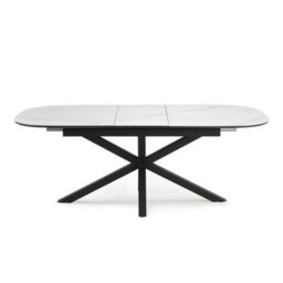 Home Detail Violet Extending White Sintered Stone Ceramic Dining Table - thumbnail 4