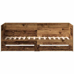 Berkfield Modern Daybed Old Wood Engineered Wood 100 X 200 Cm Durable - thumbnail 5