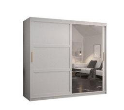 Arte Ramiro Ii Contemporary 2 Sliding Door Wardrobe 9 Shelves 2 Rails White Matt (H)2000mm (W)2000mm (D)620mm - thumbnail 1
