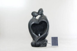 Outdoor Living UK Heart Couple Contemporary Solar Water Feature - thumbnail 2
