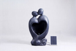 Outdoor Living UK Heart Couple Contemporary Solar Water Feature - thumbnail 3