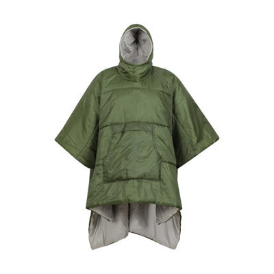 Mountain Warehouse Hoodie Blanket Green (One Size) - image 1