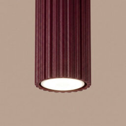 Luminosa Lighting Luminosa Karbon Surface Mounted Downlight Burgundy 1X Gu10 - thumbnail 4