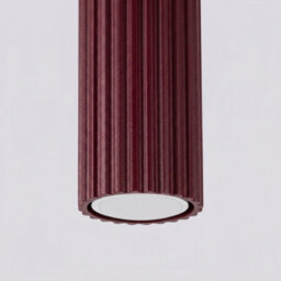 Luminosa Lighting Luminosa Karbon Surface Mounted Downlight Burgundy 1X Gu10 - thumbnail 5