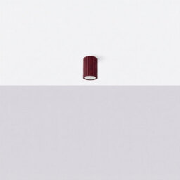 Luminosa Lighting Luminosa Karbon Surface Mounted Downlight Burgundy 1X Gu10 - thumbnail 2