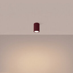 Luminosa Lighting Luminosa Karbon Surface Mounted Downlight Burgundy 1X Gu10 - thumbnail 3