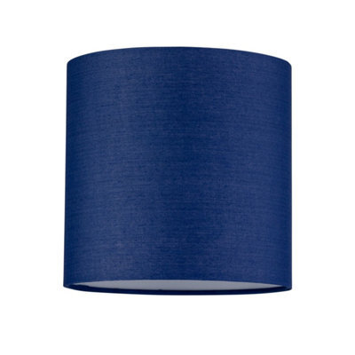 First Choice Lighting Navy Blue Cotton 17Cm Table Lamp Shade - image 1