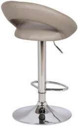 Lamboro Sorrento Kitchen Bar Stool, Height Adjustable Swivel Gas Lift, Home Bar & Breakfast Barstool, Slate Grey - thumbnail 4