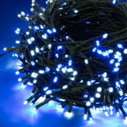 Globrite 50M 500 Led Fairy Lights Blue White Plug In Indoor Outdoor String Lights With 8 Modes - thumbnail 9