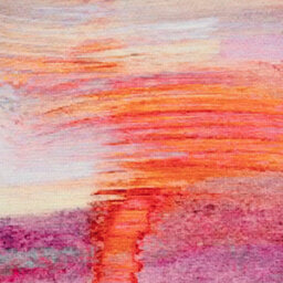 Loomed Pink & Cream Multi Colour Abstract Machine Washable Soft Area Rug 80Cm X 300Cm - thumbnail 5