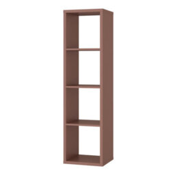 Furniture To Go Mauro 3 Shelves Storage Unit In Terracotta - thumbnail 4
