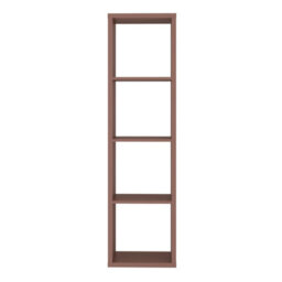 Furniture To Go Mauro 3 Shelves Storage Unit In Terracotta - thumbnail 3