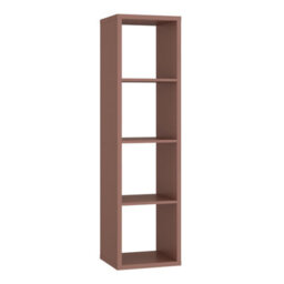 Furniture To Go Mauro 3 Shelves Storage Unit In Terracotta - thumbnail 2