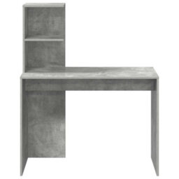 Berkfield Concrete Grey Writing Desk Concrete Grey - thumbnail 4