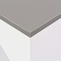 Berkfield Bar Table With Moveable Shelf White 138X39X110 Cm - thumbnail 5
