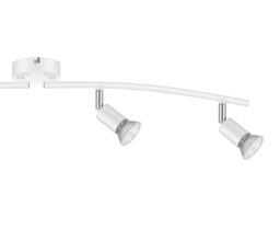 Sasha Tube Gloss White 4 Light Spotlight - thumbnail 4
