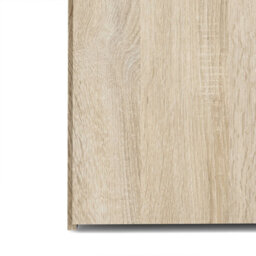 Wyld Haus Berlin Natural Oak 3-Door Wardrobe With 3 Drawers And 2 Shelves - thumbnail 6