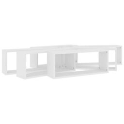 Vidaxl Wall Cube Shelf 6 Pcs White 60X15X23 Cm Engineered Wood - thumbnail 8