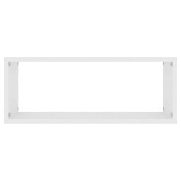 Vidaxl Wall Cube Shelf 6 Pcs White 60X15X23 Cm Engineered Wood - thumbnail 5
