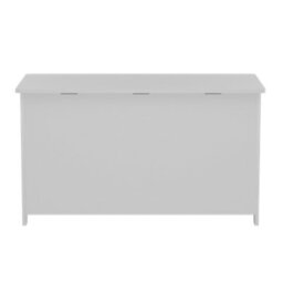 Kids Painted White Toy Storage Chest - thumbnail 6