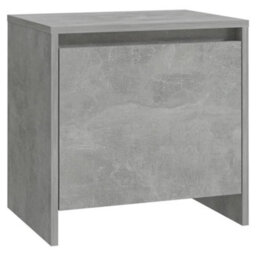 Berkfield Bedside Cabinets 2 Pcs Concrete Grey 45X34X44.5 Cm Engineered Wood - thumbnail 6