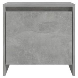 Berkfield Bedside Cabinets 2 Pcs Concrete Grey 45X34X44.5 Cm Engineered Wood - thumbnail 5