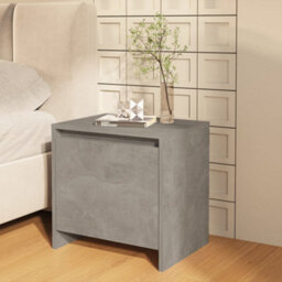 Berkfield Bedside Cabinets 2 Pcs Concrete Grey 45X34X44.5 Cm Engineered Wood - thumbnail 3