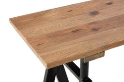 Orsina Hampstead Pine Wood And Iron Console Table - thumbnail 5