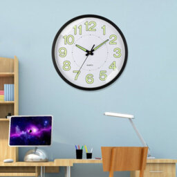 Modern Wall Clock Large Silent Decorative Round Clocks For Bedroom Kitchen - thumbnail 4