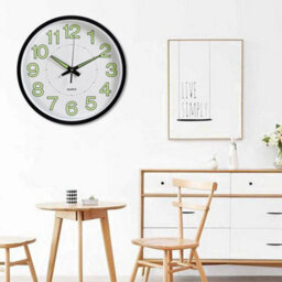 Modern Wall Clock Large Silent Decorative Round Clocks For Bedroom Kitchen - thumbnail 6
