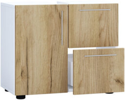 Vcm Wooden Bathroom Cabinet Flandu Drawer - thumbnail 2
