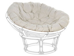 Wyld And Coco Everluxe Round Outdoor Seat Cushion Light Beige Boho 127 X 10 Cm - thumbnail 2