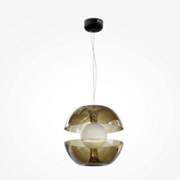 Luminosa Lighting Luminosa Maytoni Rebel Modern Globe Pendant Ceiling Light Gold 3000K - thumbnail 2