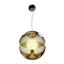 Luminosa Lighting Luminosa Maytoni Rebel Modern Globe Pendant Ceiling Light Gold 3000K - thumbnail 5