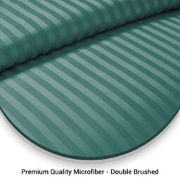 Pamposh Luxury Pack Of 2 Reversible King Size Duvet Cover Sets With Zipper Fastening, Corner Ties & Matching Pillowcase Soft Microfiber - thumbnail 4