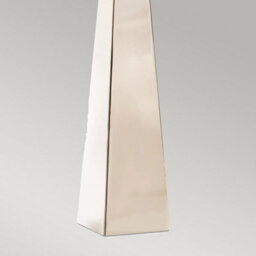 Luminosa Lighting Luminosa Ascent Table Lamp With Round Tapered Shade, Polished Nickel - thumbnail 4