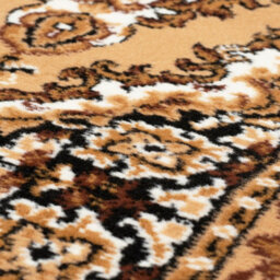 Bravich Beige Traditional Medallion Hard Wearing Runner Mat - Texas - 60X150Cm (2'x5') - thumbnail 9