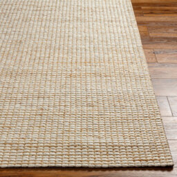 Livabliss Priya-Hand Woven Off-White Tan Jute Wool Modern High Pile Living Dining Bedroom Rug 183 X 275 Cm Easy Care, Non Shedding - thumbnail 5
