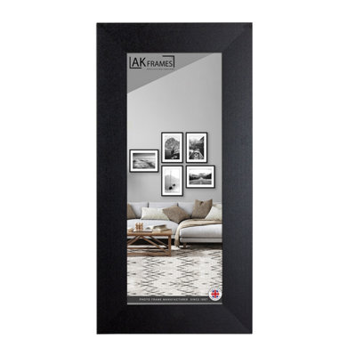 "AK Frames 10X4"" Matte Black Poster Frame - Modern Picture Frame For Wall Art, Prints And Photos - Durable And Stylish Display Frame" - image 1