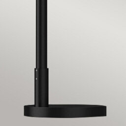 Luminosa Lighting Elstead Alora Mood Remyck Floor Lamp Contemporary Matt Black 1X E27 - thumbnail 4